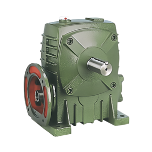 Промышленный односкоростной редуктор WPDX от производителя WP серии Железный корпус червячная коробка передач доступна в красном цвете - Product Image 2