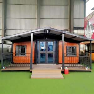 Casa Container Prefabbricata Espandibile in <span class=keywords><strong>Vendita</strong></span>, Moduli da 20, 30, 40 Piedi con 1, 2, 3 Camere da Letto, Bagno e Terrazza - Product Image 2