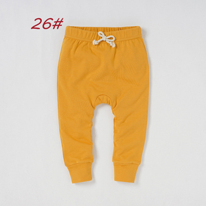 Celana Popok Bayi Rajut Musim Semi Gugur 0-3T Katun Organik Polos Legging Bayi Celana Bayi Baru Lahir - Product Image 5