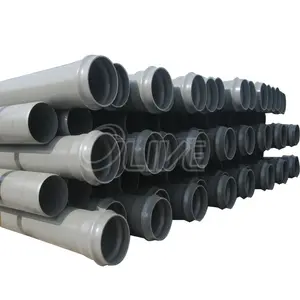 Grandi tubi in pvc di grande diametro 9 50 pollici 1000mm diametro 1800mm tipo 1000 tubo di plastica prezzo cina per piede