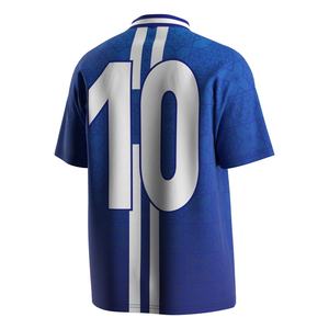 Camiseta de Fútbol Bordada con Cuello Polo en V y Tela de Secado Rápido, Ideal para Apoyo en el Campo y Eventos del Club - Product Image 3