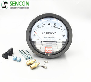 Magrfhelic Pengukur Tekanan Udara Diferensial, Vakum SCG -60 ~ 60Pa, -30 ~ 30Pa untuk Ruang Bersih - Product Image 1