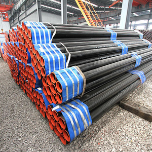 ท่อกลมรีดร้อนเหล็กไร้รอยต่อสำหรับการผลิตท่อเหล็กคาร์บอนต่ำ A53 ASTM <span class=keywords><strong>Sch40</strong></span> A106 gr.b Sch80 - Product Image 4