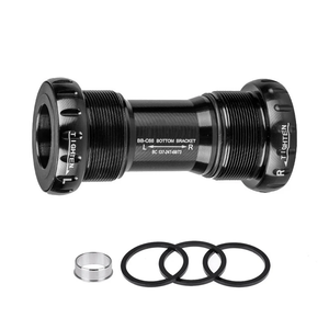 Juego de Bielas de 22/24 mm para Bicicleta de Montaña, <span class=keywords><strong>Eje</strong></span> de <span class=keywords><strong>Pedalier</strong></span> con Rosca, Rodamientos Cerámicos para Bicicleta de Carretera - Product Image 3