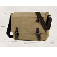 Nouveau sac de voyage d'affaires à bandoulière, grande capacité, logo personnalisé, résistant à l'usure, confortable, sac en toile épaissi