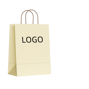 Sacs fourre-tout en papier kraft compacts personnalisables pour le voyage, impression flexo, traitement de surface - Product Image 3