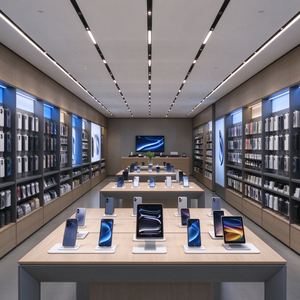 Conception d'intérieur personnalisée pour magasin de téléphonie mobile, vitrines d'exposition électroniques et mobilier de vente au détail - Product Image 1