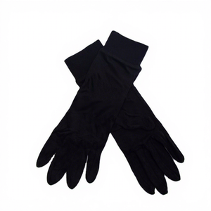 <span class=keywords><strong>Gant</strong></span> en soie de cocon filé à l'humidité pour le sommeil du soir pour femmes musulmanes - Product Image 1