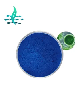 مسحوق سبيرولينا فيكوسيانين طبيعي أزرق اللون e18 e6 phycocyanin أزرق من من