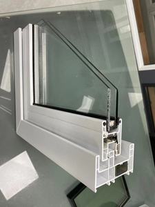 Perfiles para Ventanas y Puertas Corredizas, Perfil Coreano de PVC de Primera Calidad, Puertas Interiores de Acordeón, Último Modelo de <span class=keywords><strong>Ventana</strong></span> Corrediza de PVC con Vidrio - Product Image 6