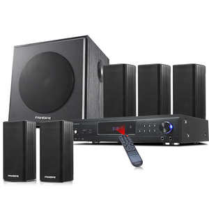 Mini Sistema de Sonido 5.1 para el Hogar, Sonido Envolvente 3D, USB/TB/Fibra/Coaxial, Amplificador 5.1, Sistema de Altavoces Combinados Envolventes, Sistema para el Hogar - Product Image 1