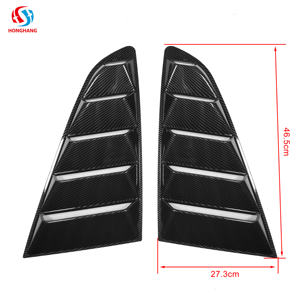 Klaxon de vitre arrière noir brillant, pour <span class=keywords><strong>Ford</strong></span> <span class=keywords><strong>Mustang</strong></span> <span class=keywords><strong>GT</strong></span> 2015 2016 2017 2018 2019, fournitures d'usine, soldes - Product Image 2