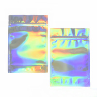 Sachet Doypack en Film Laser Aluminium Anti-Odeur avec Fermeture Éclair, Taille et Couleur Personnalisables, Emballage Alimentaire de Qualité