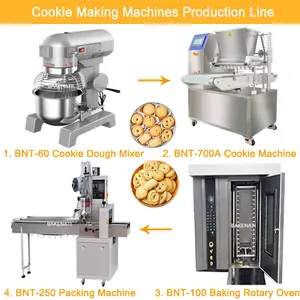 BNT-700A Les Meilleurs Biscuits Efficaces Faisant La Machine Biscuit Faisant La Machine Biscuit Cookies Machine Automatique