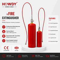 Extincteur automatique à poudre chimique sèche, système de détection d'incendie à libération indirecte avec tube anti-incendie