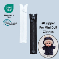 0 #   Mini fermeture éclair en résine à verrouillage automatique pour sacs de vêtements, vêtements de poupée et accessoires de couture