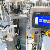Machine de remplissage automatique à piston servo pour le remplissage de shampooing, de savon liquide et de détergent