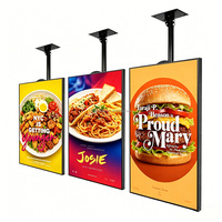 Écran d'affichage publicitaire LCD mural personnalisé de 32 à 86 pouces, écran d'affichage numérique intérieur, qualité commerciale 24h/24 et 7j/7