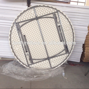 Hiện đại <span class=keywords><strong>160cm</strong></span> vòng nhựa gấp bảng có thể gập lại phòng ăn đồ nội thất cho nhà căn hộ hội thảo và công viên sử dụng cho khách sạn - Product Image 4