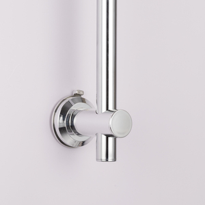 Support de <span class=keywords><strong>douche</strong></span> mural moderne réglable en hauteur/<span class=keywords><strong>angle</strong></span> en acier inoxydable chromé avec barre coulissante pour salle de bain, avec emballage - Product Image 3
