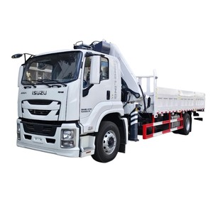 Prix d'usine ISUZU FTR Camion 12 tonnes 14 tonnes avec grue à bras articulé FVR Camion 10 tonnes Chargeur à grue articulée - Product Image 1