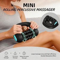 Bâton de massage sans fil vibrant puissant à 3 vitesses en ABS, unisexe, avec fonctions de massage par percussion, modèle OEM