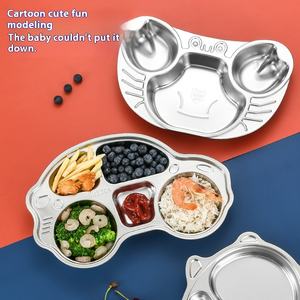 ถาดอาหารเด็กสแตนเลส TIANXING สำหรับร้านอาหารฟาสต์ฟู้ด ผลิตจากสแตนเลส <span class=keywords><strong>SUS</strong></span> 304 สำหรับใช้ในครัวเรือน - Product Image 4