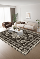Vente flash - Grand tapis moderne pour le sol, tapis de luxe sur mesure de haute qualité pour le salon