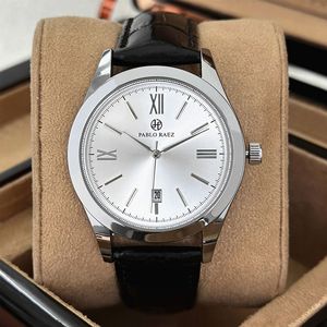 Fashionable men's simple <b>black</b> <b>watches</b> wholesale - Business waterproof quartz <b>watches</b> - Product Image 3