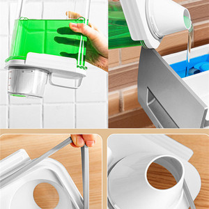 Sigillo di grande capacità con coperchio contenitori per detersivo <span class=keywords><strong>liquido</strong></span> per bucato flacone per dispenser di sapone - Product Image 5