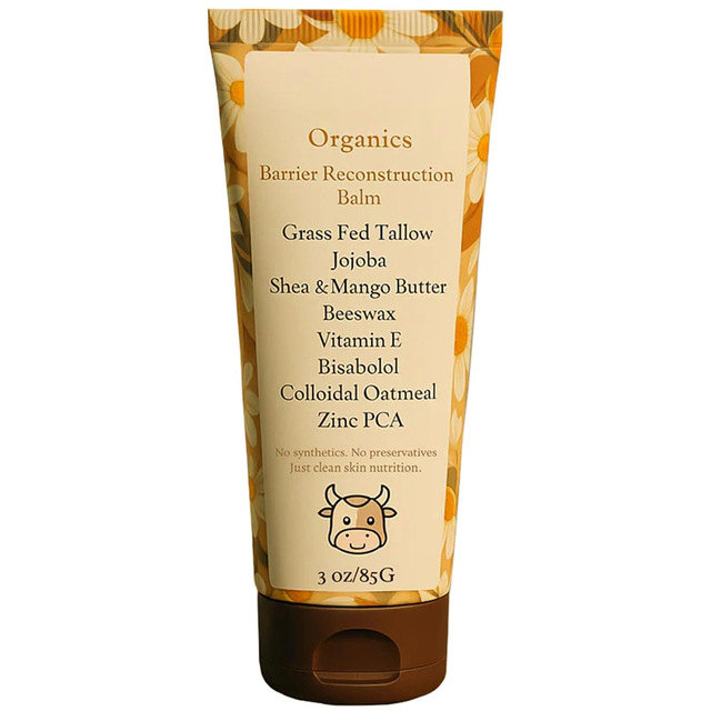 Hot Sales Beef Tallow Moisturizing Cream Deeply Nourishes Soothing Dryness Skin Anti-oxidation Repair Barriers Brighten Care