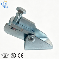Fixation anti-oscillation UTT10 pour stabilisation sismique des conduites d'incendie