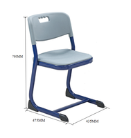 Mesa y Silla Doble de Madera para Estudiantes, Precio de Oferta, Conjuntos Escolares en Oferta, Mobiliario para Aulas Escolares