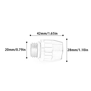 Bouchon de <span class=keywords><strong>vidange</strong></span> d'huile de <span class=keywords><strong>moto</strong></span> 3Y1-15363-00-00 en alliage d'aluminium, anti-fuite, pour Blaster Virago VK540 YZ125 YZ80 YZ - Product Image 2