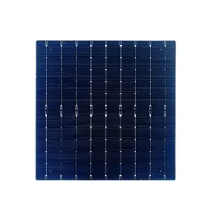 High Efficiency mono Solar Cells Black Light Blue OEM Customized for making pv solar panel module