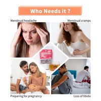 Tisane Détoxifiante Utérine Yoni en Promotion pour Soulager les Douleurs Menstruelles, Soutien Périodique, Santé Féminine, Soins Intimes, Prêt à Expédier (OEM)