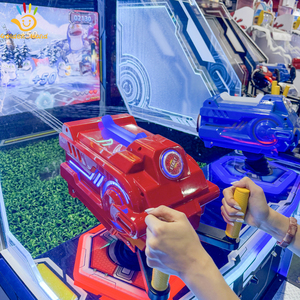 Machine de jeu d'arcade de tir aquatique commerciale pour 2 joueurs, modèle Golden Hand Silver Wing, avec langues espagnole et anglaise - Product Image 2
