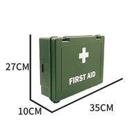Kit di Pronto Soccorso Portatile Ricaricabile, Dispositivi di Primo Soccorso Manuali Certificati CE, Materiale PP, Garanzia di 3 Anni, Emergenza