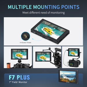 จอมอนิเตอร์สำหรับกล้อง DSLR <span class=keywords><strong>Feelworld</strong></span> F7พลัสหน้าจอสัมผัสขนาด7นิ้ว HDMI 1200nit ความสว่างสูง OEM สั่งทำโลโก้ได้โดยตรงจากโรงงาน - Product Image 6