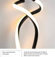 Applique murale LED minimaliste nordique en fer, finition dorée, pour salle de bain et salon, utilisation intérieure et extérieure