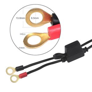 16Awg ชาร์จ Sae แหวนขั้วไฟ Dc เชื่อม<span class=keywords><strong>ต</strong></span>่อส่วนขยาย10A รถจักรยานยนต์รถแบตเตอรี่<span class=keywords><strong>สาย</strong></span>ชาร์จ - Product Image 4