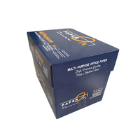 Fabricants LOGO personnalisé 70 g/m² 75 g/m² 80 g/m² Papier de copie A4 rigide pour imprimante, copie de bureau, brouillon double blanc