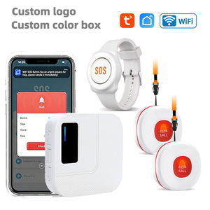 Sistema de Llamadas Inteligente Daytech Tuya, Localizadores de Emergencia para Personas Mayores, Alarma de Pánico SOS, Localizador Personal para Cuidadores en Residencias de Ancianos - Product Image 1