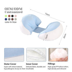 <span class=keywords><strong>Coussin</strong></span> de <span class=keywords><strong>grossesse</strong></span> ergonomique multifonctionnel OEM personnalisé pour le soutien lombaire et abdominal des femmes enceintes - Product Image 2