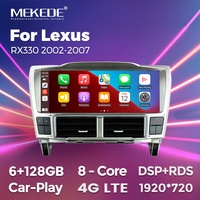 MEKEDE android autoradio lecteur DVD DSP RDS 1920*720 4g LTE pour Lexus RX330 2002-2007