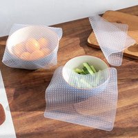 Couvre-bols en silicone réutilisables et pliables, lot de 3, film de conservation pour aliments, emballages de conservation des aliments dans la cuisine
