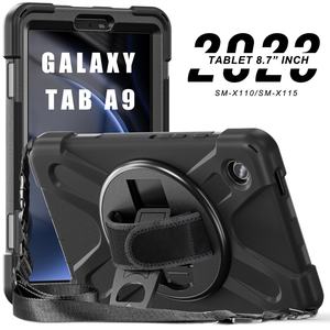 Funda para Tablet Samsung Galaxy Tab A9 2023 X110/X115/X117 con Correa Ajustable para Mano y Hombro, Resistente a Impactos, para Niños - Product Image 2