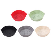 Air Fryer Silicone Pot Pliable Panier Alimentaire Doublures Four Mat Silicone Baking