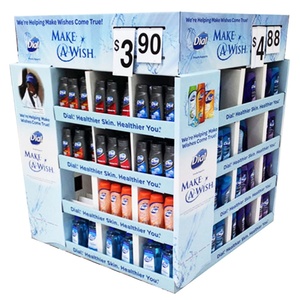 Customizable Foldable Eco-Friendly Cardboard Pallet Display Stand 1/4 1/2 Full Supermarket Paper Stack Display - Product Image 3