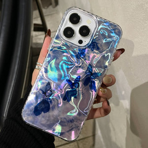 เคสโทรศัพท์ iPhone 17 AIR ลายคลื่นน้ำผีเสื้อว่ายน้ำสุดหรู พร้อมรูระบายอากาศขนาดใหญ่ ป้องกันการกระแทก - Product Image 6